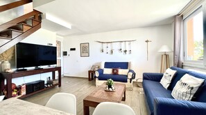 Smart TV, video games, books, stereo