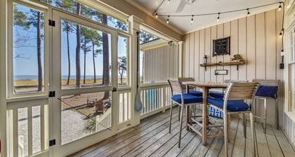 OCEANFRONT LUXURY, Piscine, Animaux OK, chariot 6 places, SUP & Vélos!