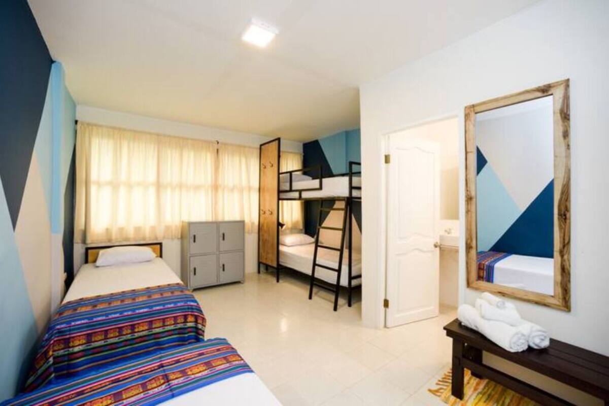 Standard Quadruple Room, 1 Bedroom | Free WiFi, bed sheets