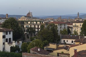 Blick von der Unterkunft