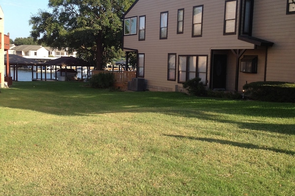 There is a spacious open lot next to our house that you can use for activities!