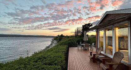 5⭐Sandpiper Haven: Fabulous 180; Waterfront Beach House-Ansichten, Kajaks, Penn Cove