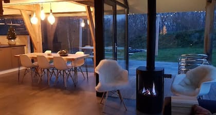 Villa de nueva construcción para 8 personas con sauna justo en la playa en Ouddorp