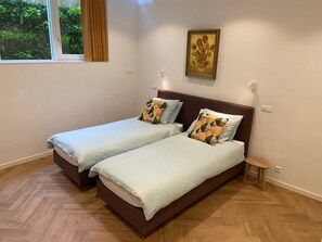1 bedroom, desk, soundproofing, iron/ironing board