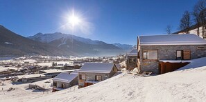 Exterior - Large luxury chalet: on the skip & toboggan run and the Smaragdbahn (gondola). (Bramberg am Wildkogel)