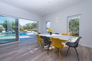 Dining - Comfortable Villa with private pool and sauna near Zadar, Croatia (Privlaka)