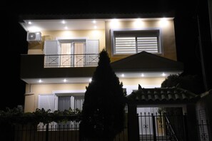 Façade de l’hébergement