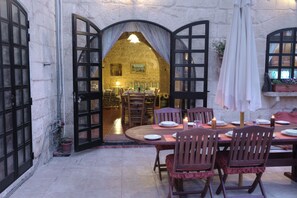 Restauration en plein air