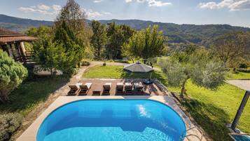 Udendørs pool, opvarmet pool