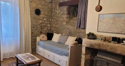 Situé sur le Port de Dinan, charmant duplex de caractÚre et chaleureux