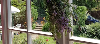 Romantic Art Nouveau villa on Lake Balaton, well-kept garden, with lake view