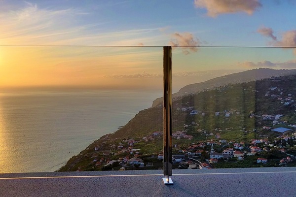 Blick von der Unterkunft