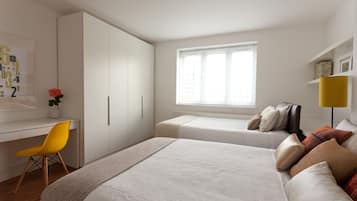 2 chambres, bureau, fer et planche à repasser, Wi-Fi gratuit