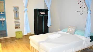 1 quarto, Wi-Fi, roupa de cama