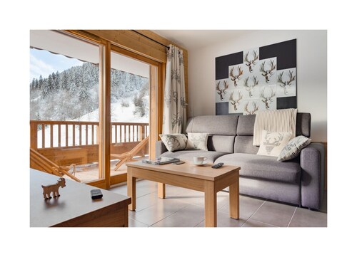 Appart*** Champagny La Plagne-Skis at your feet