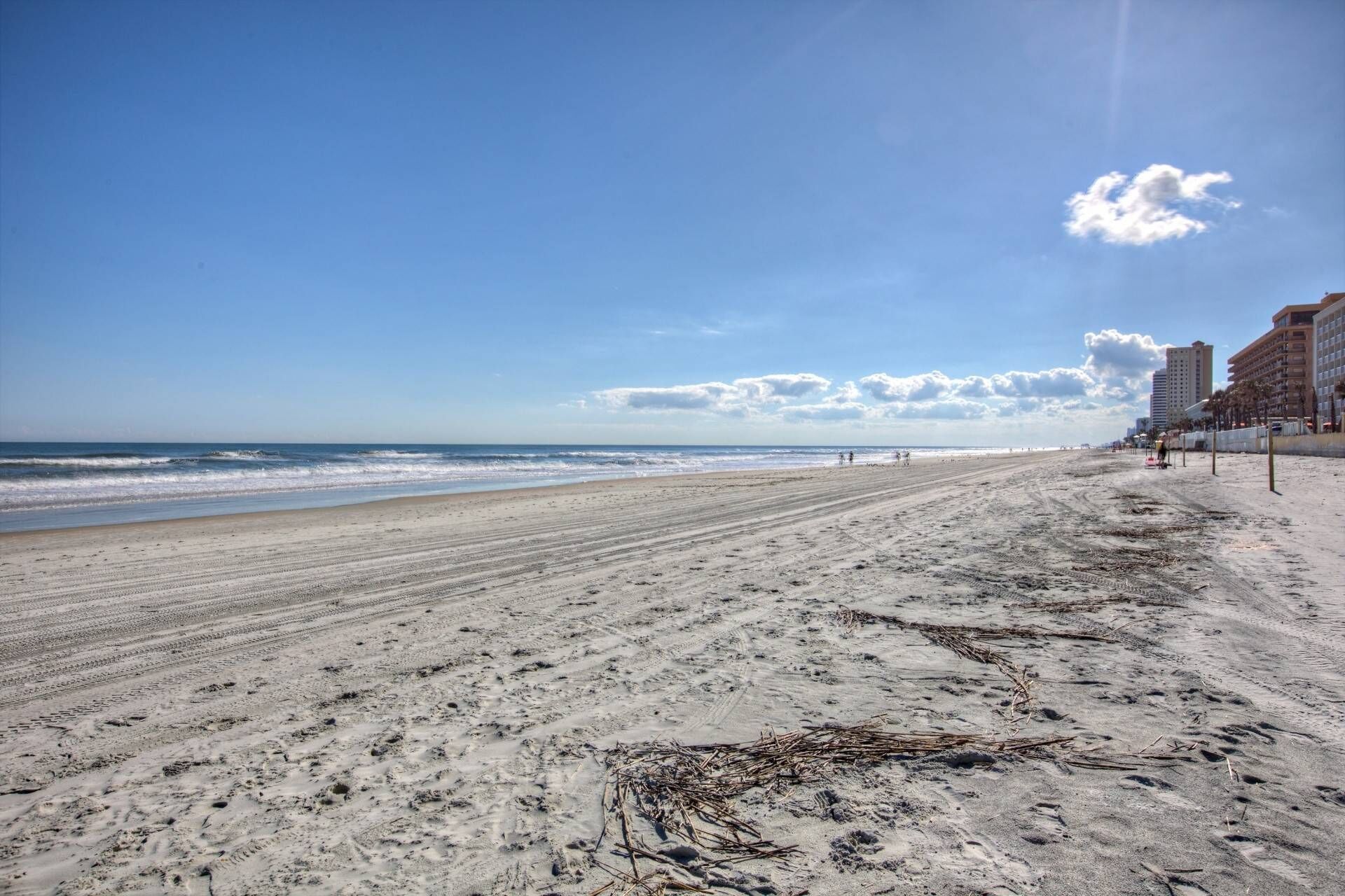 Enjoy what Daytona is known for...its wide beaches that you can drive on!