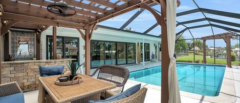 Außenpool, beheizter Pool