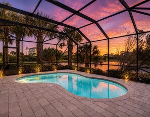 Beheizter Pool
