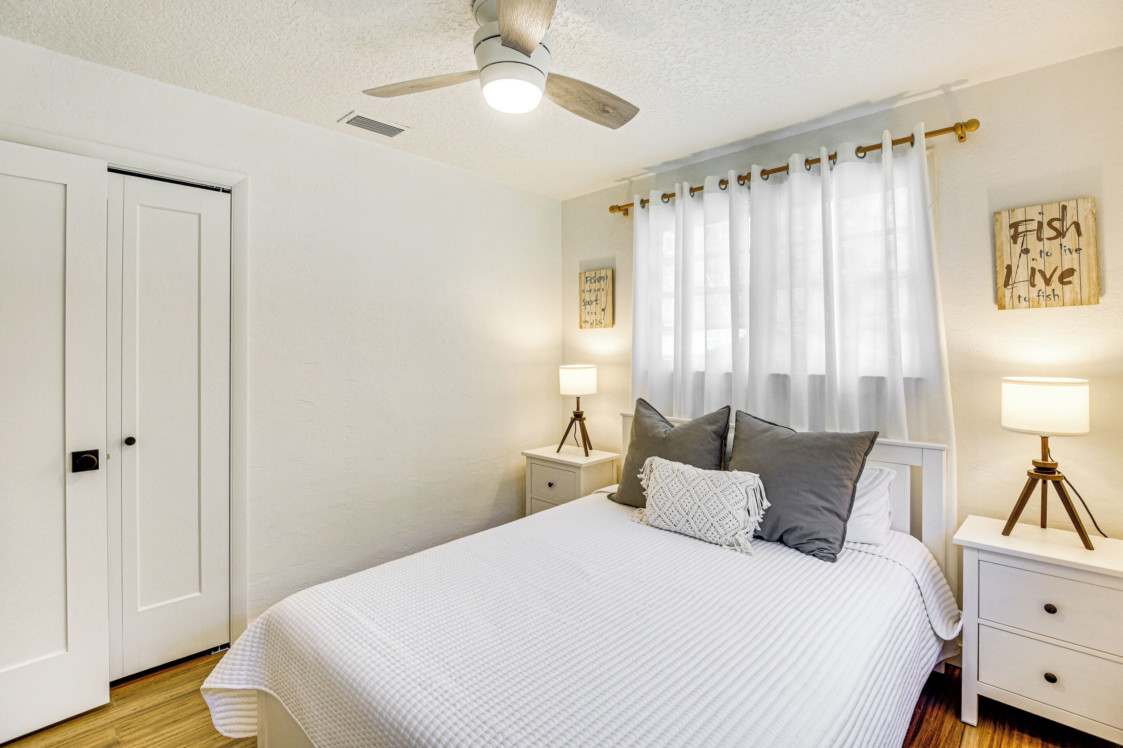3 chambres, draps fournis