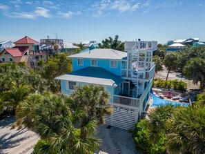 Exterior - Shell Yeah! - 3BR Home with Pool, Gulf Views & Amenities (North Captiva)