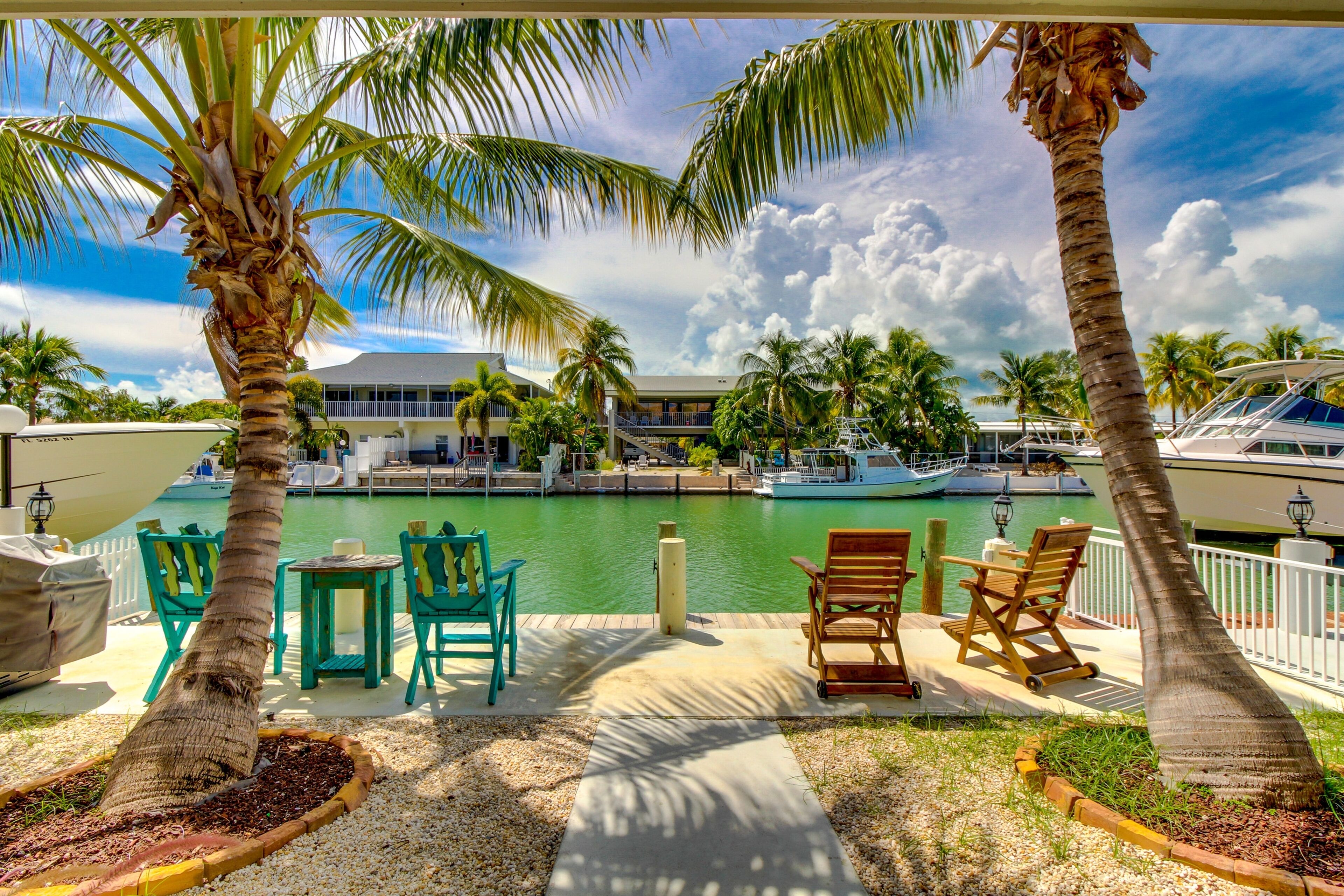 Waterfront Home with 33-Ft. Dock and Cabana Club Membership with Beach and Pool