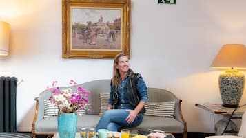 Zona de estar del vestíbulo