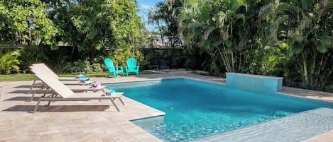 Piscine chauffée