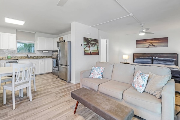 A modern, yet classic design, a place you will be excited to call home during your stay!