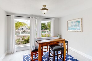 Interior - Waterfront home with 60-ft dock, pool, & cabana club access - dog-friendly (Key Colony Beach)