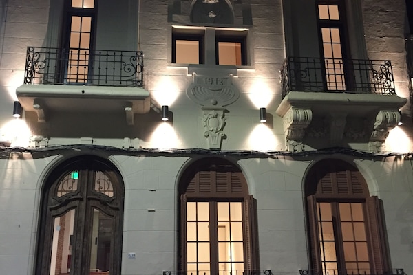 Front of property – evening/night