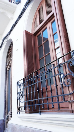 Façade de l’hébergement