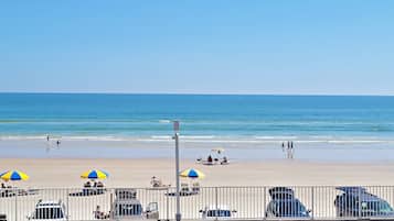 On the beach, kayaking, motor boating, fishing