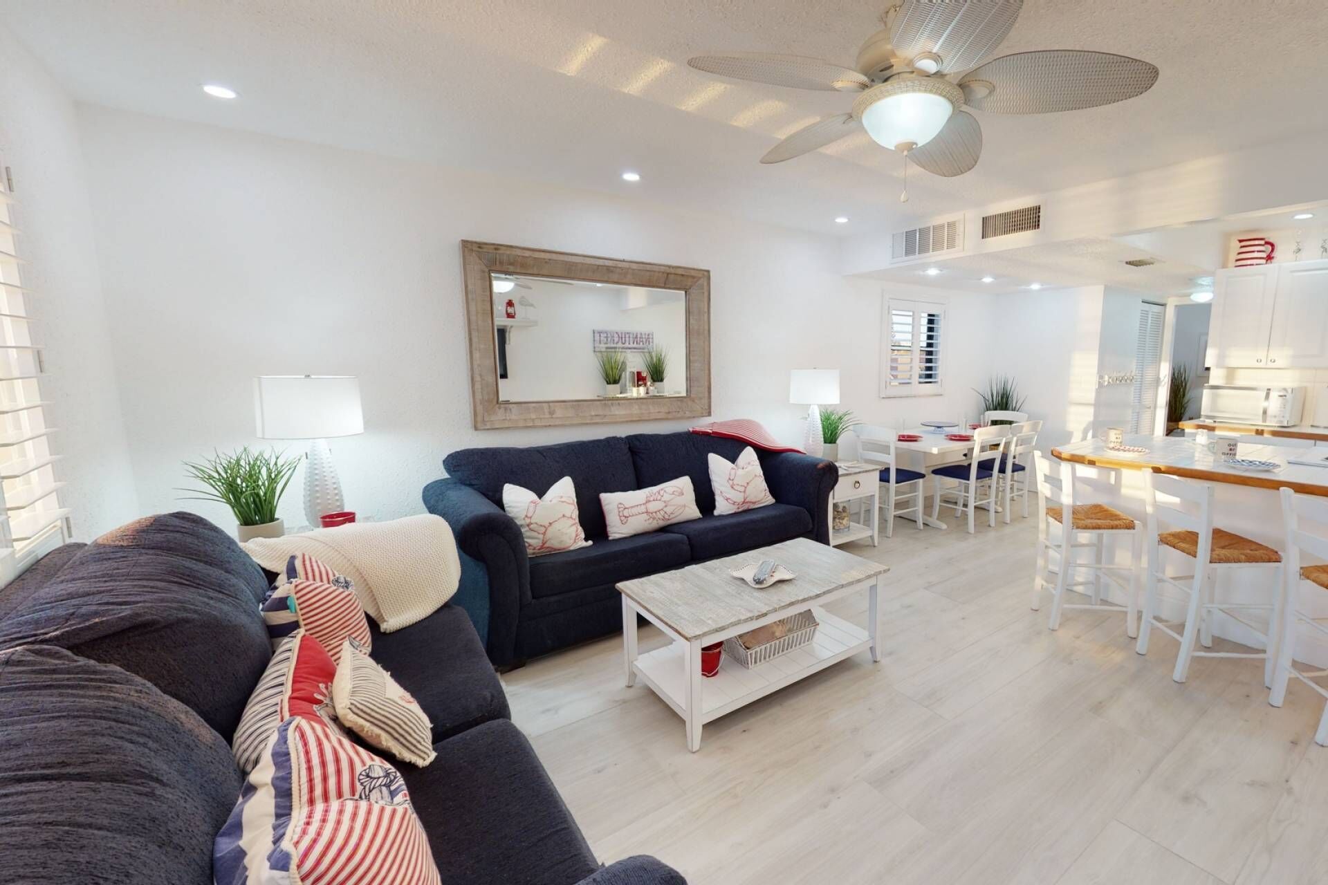 Corner Unit Directly on a Quiet and Private Section of Sunset Beach with an Awesome View!