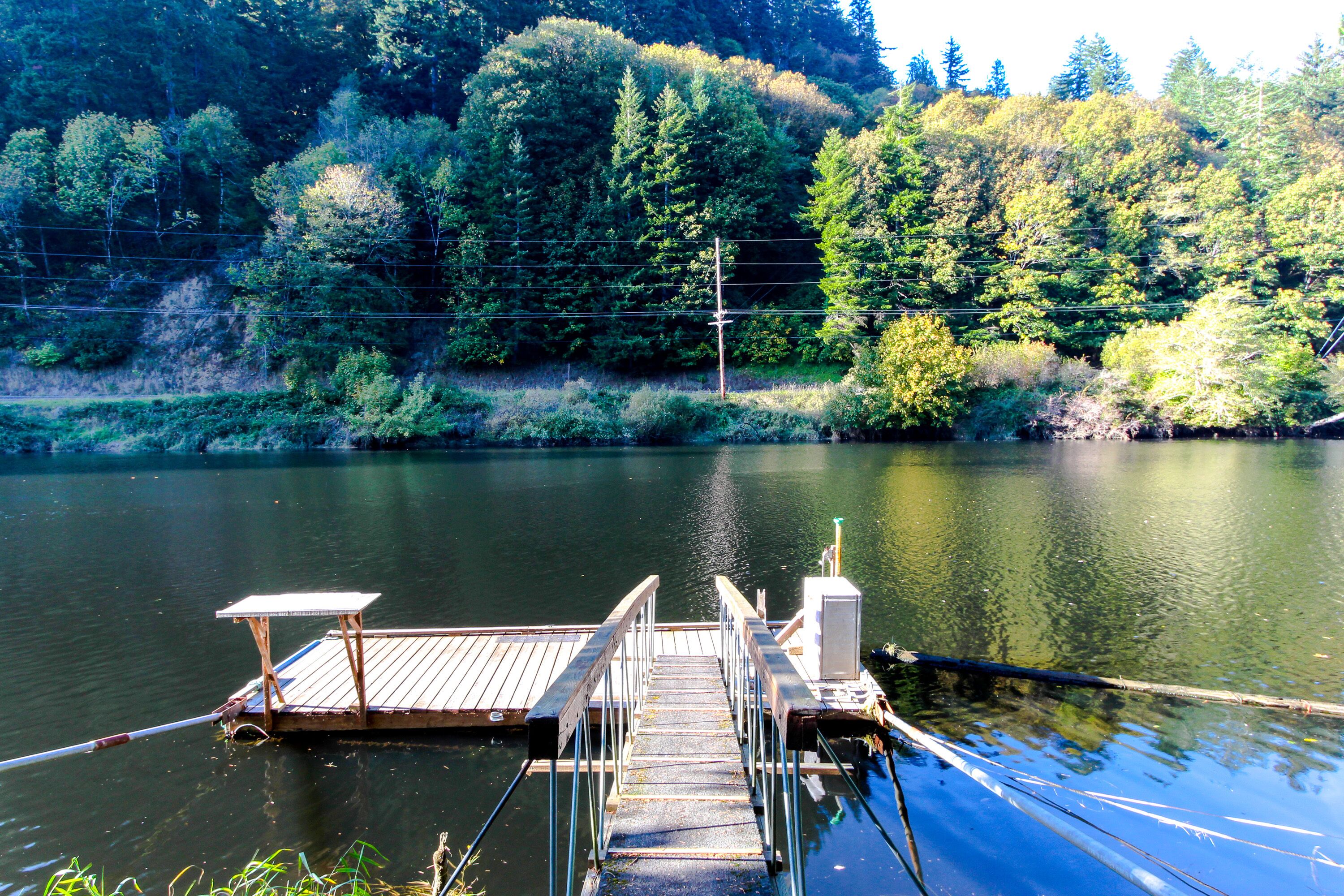 Recently remodeled home on the Alsea River w/ private dock