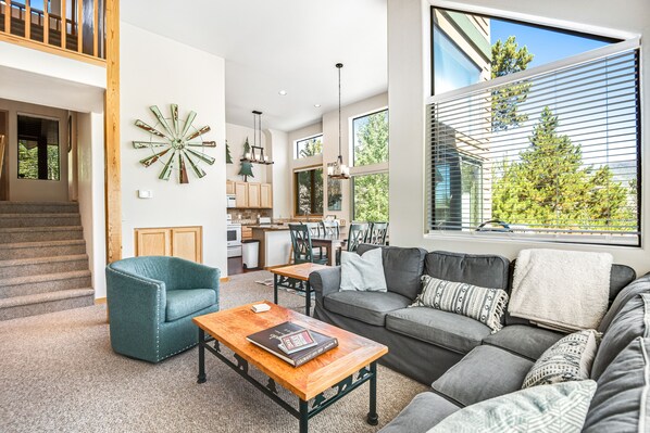 تلفزيون، مدفأة، مشغل دي في دي، كُتُب