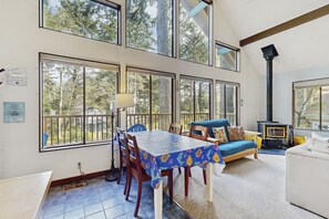 TV, books, video library