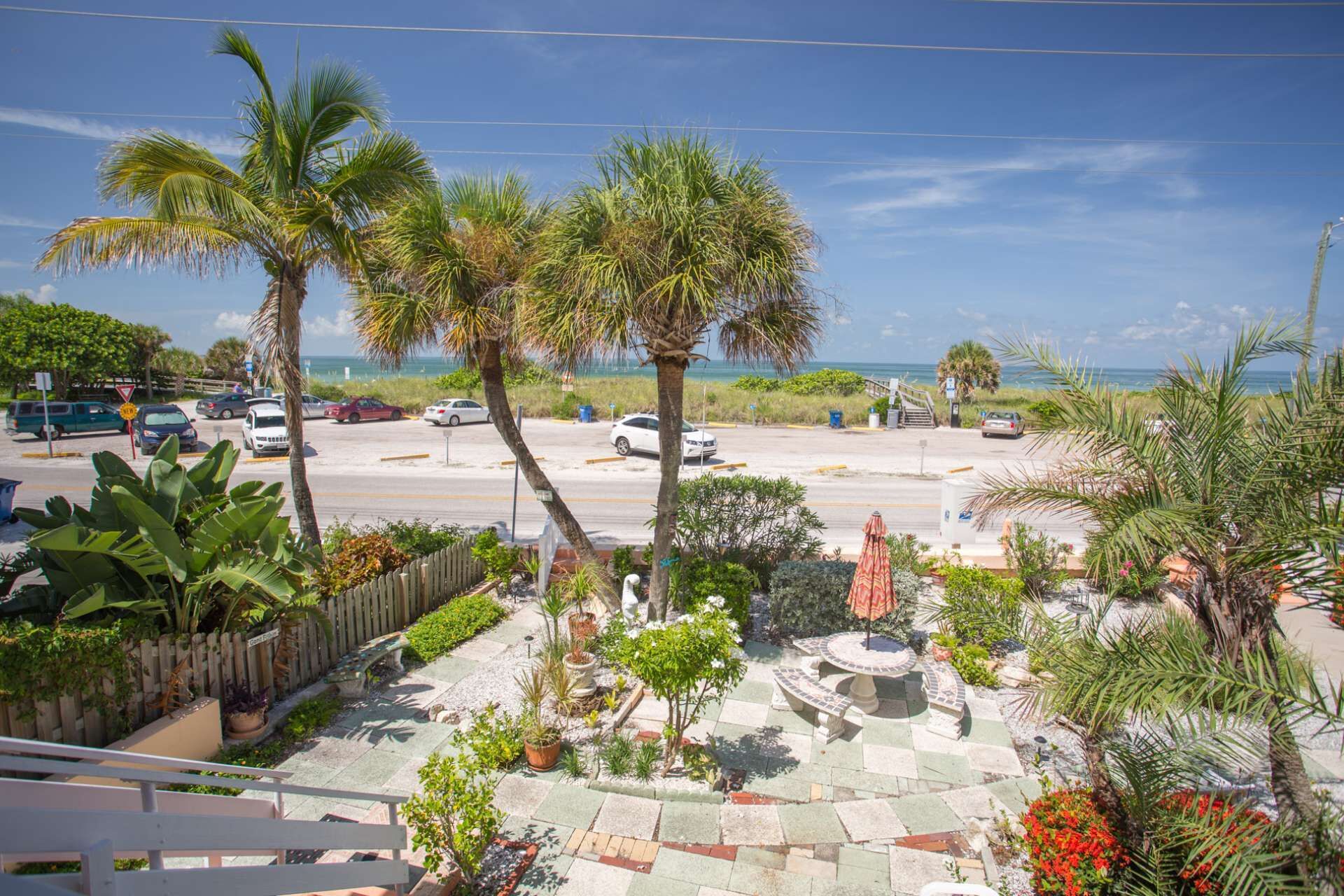 View of the Gulf of Mexico from the Balcony