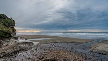 Tæt på stranden