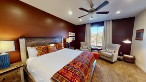 4 camere, una scrivania, ferro/asse da stiro, culla da viaggio