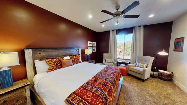 4 bedrooms, iron/ironing board, free WiFi, bed sheets