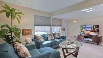 TV de tela plana, biblioteca musical