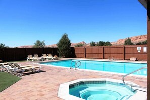 Opvarmet pool