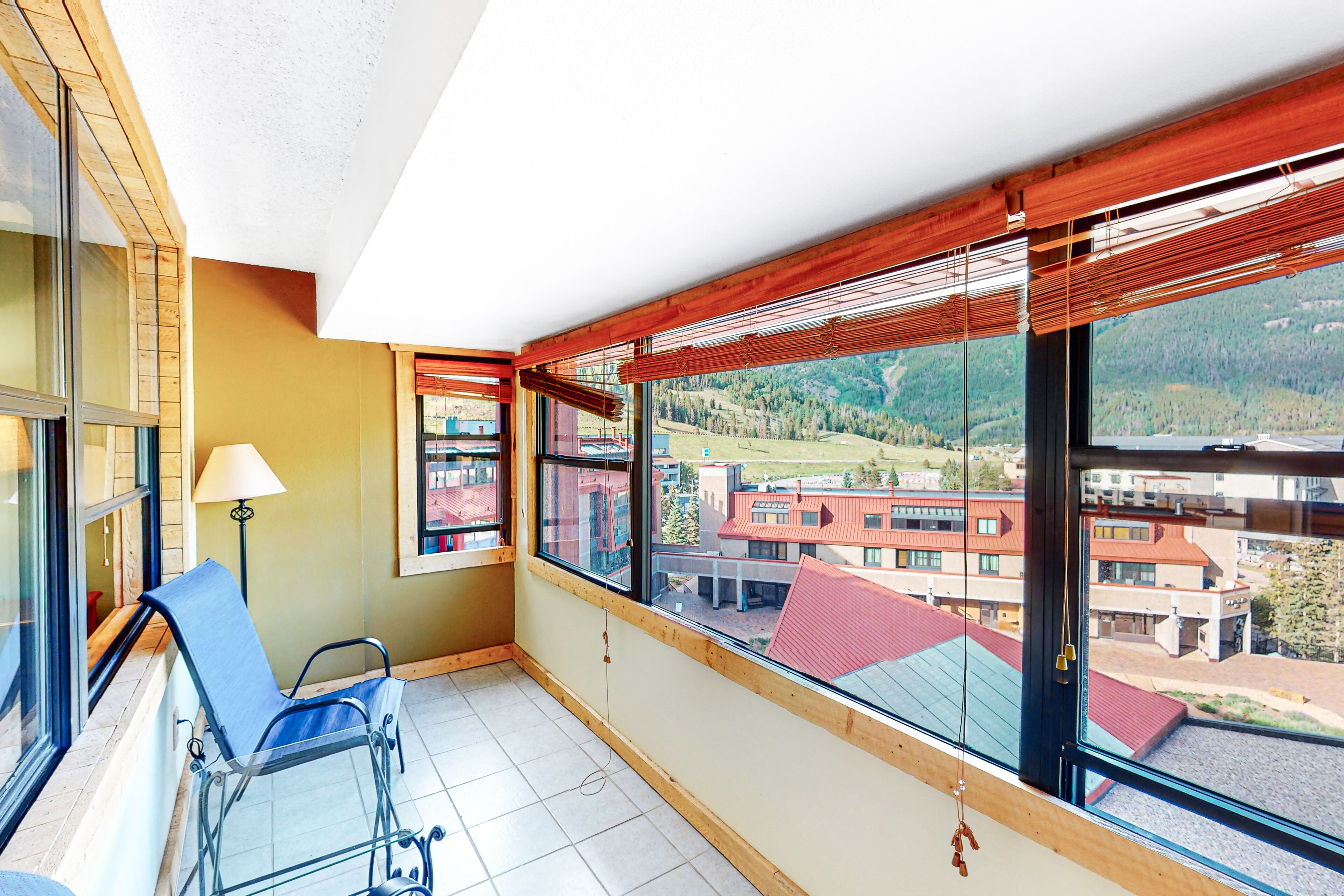 Cozy, Modern Condo Near Skiing with Enclosed, Private Balcony and Shared Hot Tub