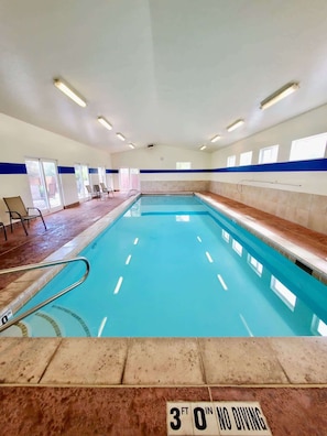 Indoor pool, a heated pool - Arches East - 389, Downtown Moab 3-Bedroom Townhom (Moab)