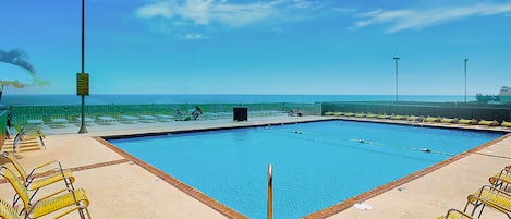 Indoor pool, a heated pool