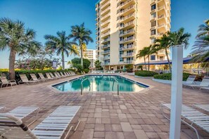 Pool - Estero Beach & Tennis Club #508c - Beachfront (Fort Myers Beach)