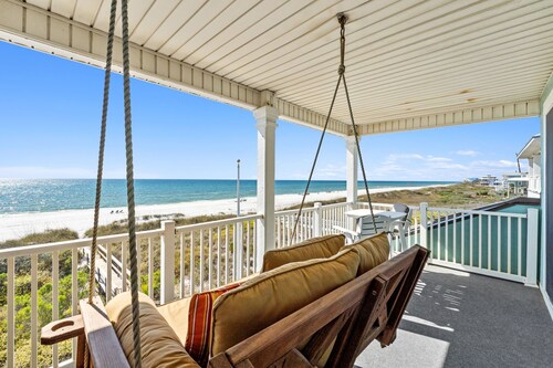 4 Bdrm Gulf Front Home w/Private Pool