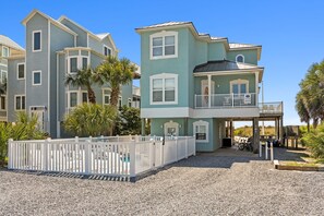 Exterior - 4 Bdrm Gulf Front Home w/Private Pool (Cape San Blas)
