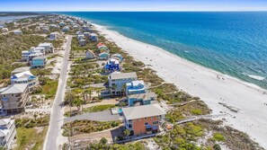 Beach - 4 Bdrm Gulf Front Home w/Private Pool (Cape San Blas)