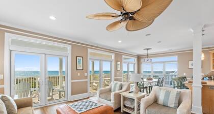 4 Bdrm Gulf Front Home w/Private Pool